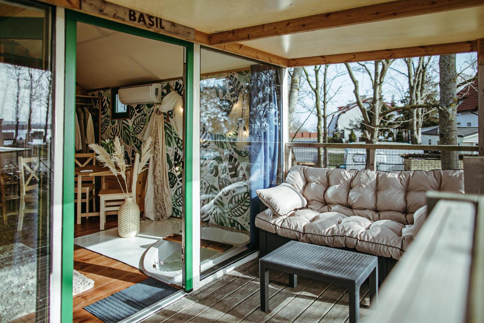 Herbals - Tree&Lake Houses With Bath, Sauna, Bikes, Motorboat ミエルノ 部屋 写真