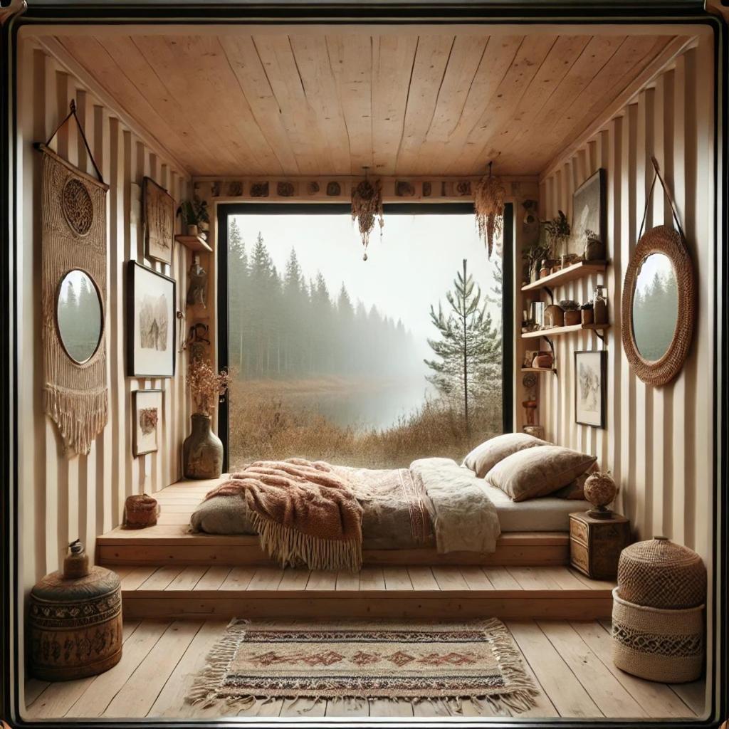 Herbals - Tree&Lake Houses With Bath, Sauna, Bikes, Motorboat ミエルノ 部屋 写真